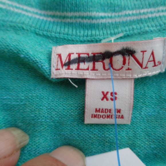 Merona button long sleeve tee NWT - Picture 2 of 6